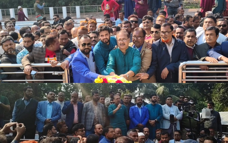 শার্শায় বিজয় দিবসে বীরশ্রেষ্ঠ নূর মোহাম্মদ শেখের সমাধিতে মফিকুল হাসান তৃপ্তির শ্রদ্ধা নিবেদন