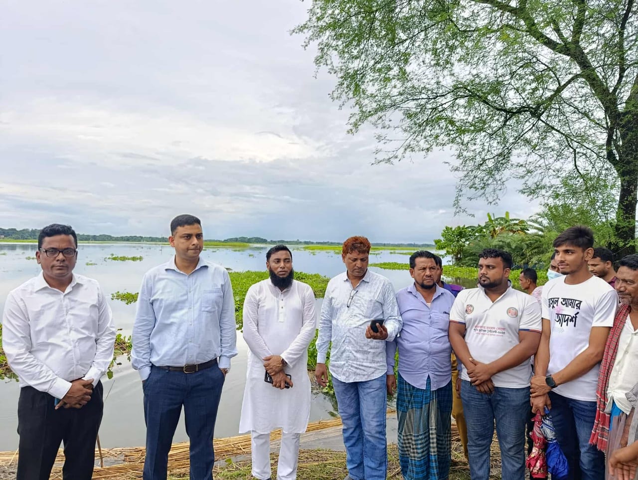 শার্শার উলাশীতে পানিবন্দি ২৫০ পরিবার