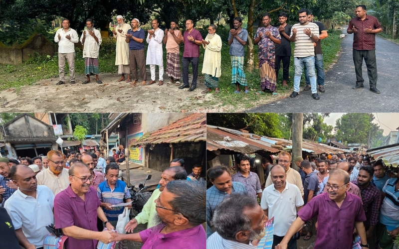 সকালে চেহলামে যোগদান, বিকেলে গণসংযোগ ও লিফলেট বিতরণে ব্যস্ত দিন পার করলেন জনাব মফিকুল হাসান তৃপ্তি