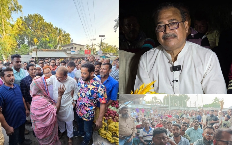 বাহাদুরপুর ও শাখারীপোতা বাজারে উঠান বৈঠকে মফিকুল হাসান তৃপ্তি:“তারেক রহমানের নেতৃত্বে সমৃদ্ধ বাংলাদেশের পথে”